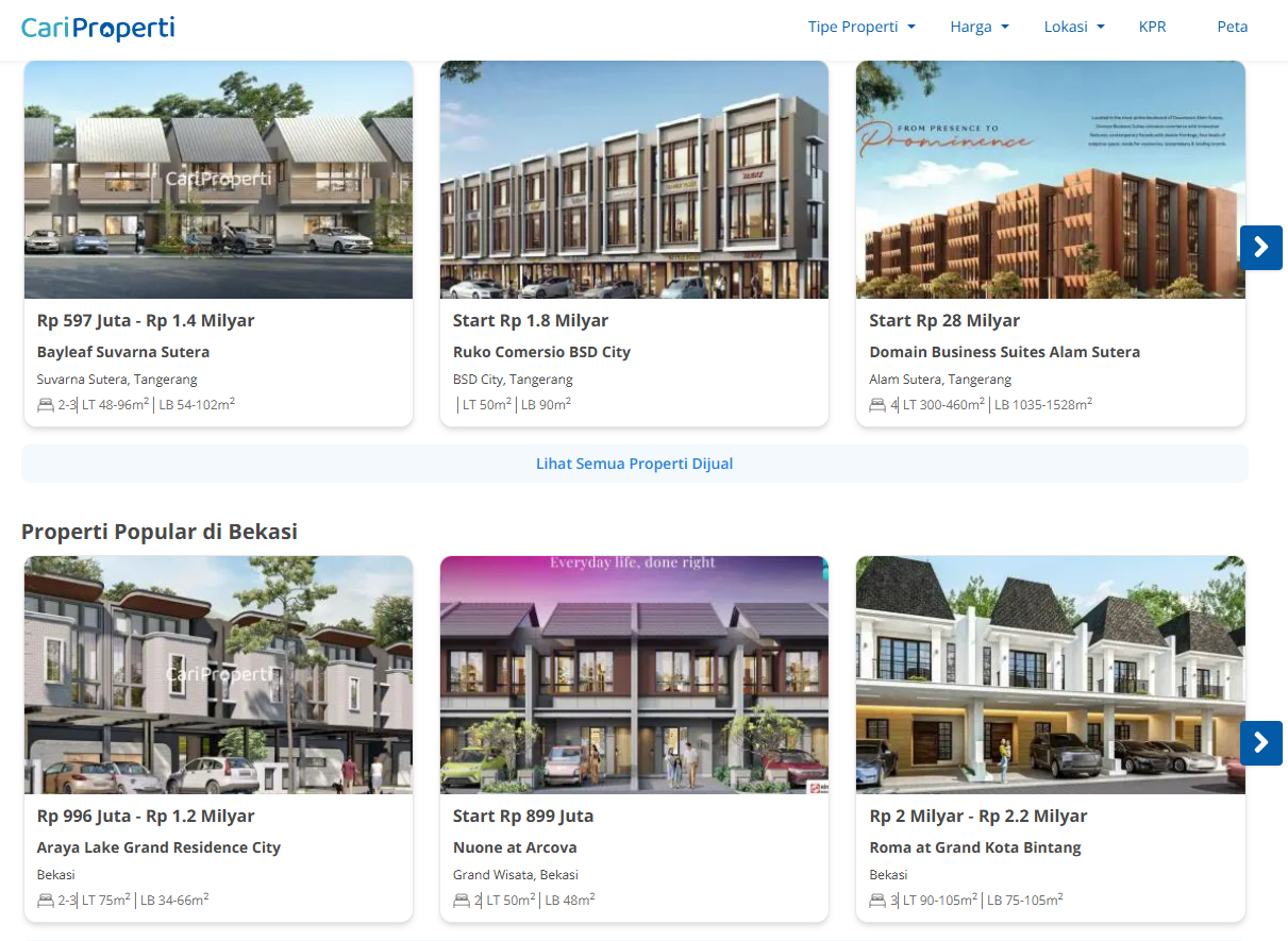 cari properti